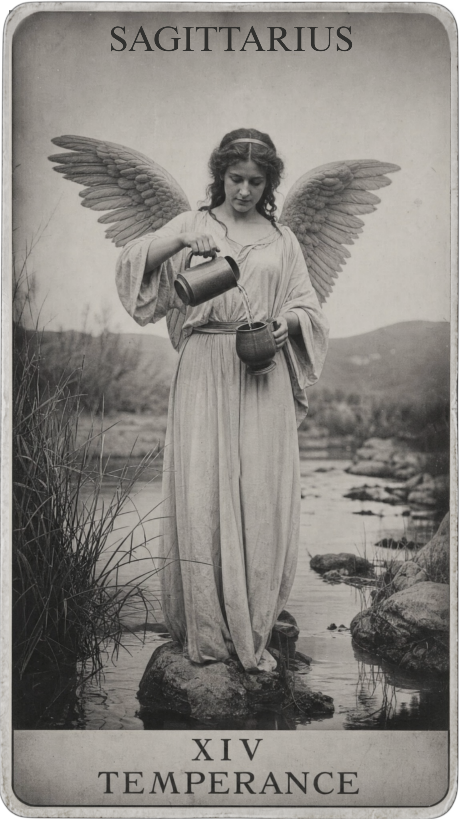 Temperance Tarot Card
